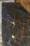 Détail de l'inscription. © Région Bourgogne-Franche-Comté, Inventaire du patrimoine
