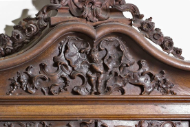 Détail : ange de saint Matthieu. © Région Bourgogne-Franche-Comté, Inventaire du patrimoine