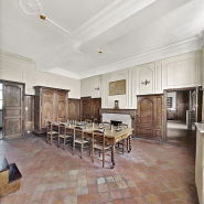 Réfectoire des soeurs. © Région Bourgogne-Franche-Comté, Inventaire du patrimoine