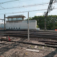 Vue d'ensemble côté voie (élévation ouest). © Région Bourgogne-Franche-Comté, Inventaire du patrimoine
