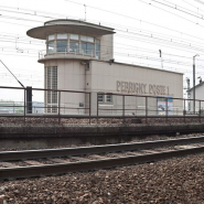 Elévations ouest et nord, vue depuis la voie 1 Chagny. © Région Bourgogne-Franche-Comté, Inventaire du patrimoine