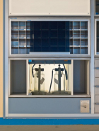 Bâtiment Maternité-Gynécologie (Gérontologie au moment de la prise de vue) : ancienne salle d'accouchement, pompe à vide. © Région Bourgogne-Franche-Comté, Inventaire du patrimoine