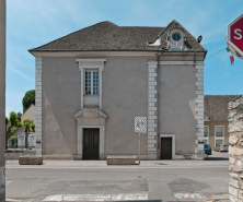 Aile gauche, façade sur rue. © Région Bourgogne-Franche-Comté, Inventaire du patrimoine