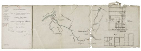 Révision du règlement des moulins de La Truchère, demande des Sieurs Lappe : plan des lieux