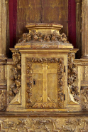 Tabernacle, vue de face. © Région Bourgogne-Franche-Comté, Inventaire du patrimoine
