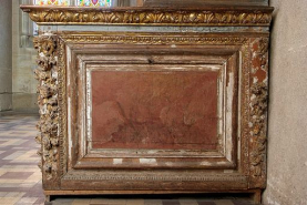 Autel, face gauche. © Région Bourgogne-Franche-Comté, Inventaire du patrimoine