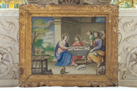 Le Repas de la Sainte Famille, vue d'ensemble. © Région Bourgogne-Franche-Comté, Inventaire du patrimoine