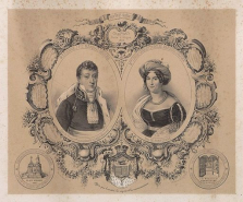 Vue d'ensemble de l'estampe. © Région Bourgogne-Franche-Comté, Inventaire du patrimoine