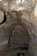 Section reliant les deux galeries. © Région Bourgogne-Franche-Comté, Inventaire du patrimoine