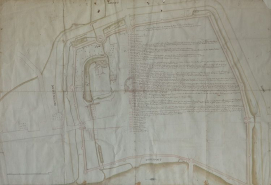 Vue de l'enceinte. © Région Bourgogne-Franche-Comté, Inventaire du patrimoine