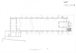 Plan régulier du rez-de-chaussée, niveau supérieur © Région Bourgogne-Franche-Comté, Inventaire du patrimoine