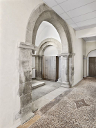 Chapelle et couloir. © Région Bourgogne-Franche-Comté, Inventaire du patrimoine