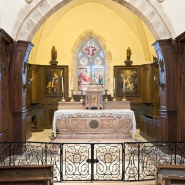 Choeur et maître-autel. © Région Bourgogne-Franche-Comté, Inventaire du patrimoine
