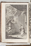 Estampe : l'Annonciation. © Région Bourgogne-Franche-Comté, Inventaire du patrimoine