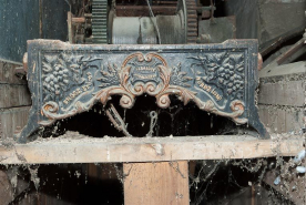 Mécanisme d'horloge : détail. © Région Bourgogne-Franche-Comté, Inventaire du patrimoine