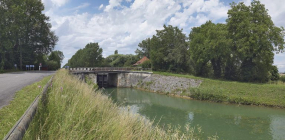Pont vu d'aval. © Région Bourgogne-Franche-Comté, Inventaire du patrimoine