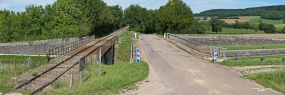 Vue des deux ponts sur écluse. © Région Bourgogne-Franche-Comté, Inventaire du patrimoine