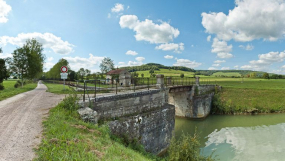 Vue du pont. © Région Bourgogne-Franche-Comté, Inventaire du patrimoine