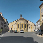Vue du chevet. © Région Bourgogne-Franche-Comté, Inventaire du patrimoine