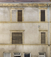 Vue des étages : façade rue De Gaulle. © Région Bourgogne-Franche-Comté, Inventaire du patrimoine