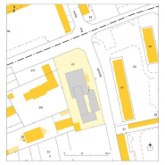 Plan-masse. © Région Bourgogne-Franche-Comté, Inventaire du patrimoine