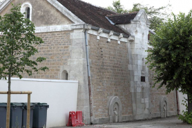 Le réservoir, façade sur rue. © Région Bourgogne-Franche-Comté, Inventaire du patrimoine