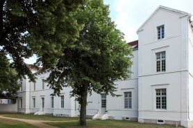 Ancien quartier des hommes, bâtiment postérieur de la troisième cour. © Région Bourgogne-Franche-Comté, Inventaire du patrimoine