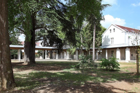 Galerie de liaison. © Région Bourgogne-Franche-Comté, Inventaire du patrimoine