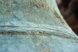 Détail de la signature. © Région Bourgogne-Franche-Comté, Inventaire du patrimoine