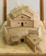 Maquette fortification d'agglomération © Région Bourgogne-Franche-Comté, Inventaire du patrimoine