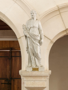 Statue. © Région Bourgogne-Franche-Comté, Inventaire du patrimoine