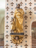 Saint Joseph et l'Enfant Jésus, vue générale. © Région Bourgogne-Franche-Comté, Inventaire du patrimoine