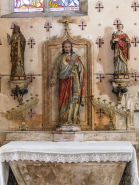 Christ : sacré-coeur. © Région Bourgogne-Franche-Comté, Inventaire du patrimoine