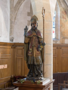 Saint Cassien, de face. © Région Bourgogne-Franche-Comté, Inventaire du patrimoine