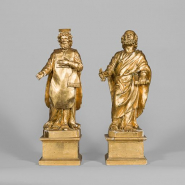 Saint Bénigne et saint Pierre. © Région Bourgogne-Franche-Comté, Inventaire du patrimoine