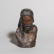 Buste du Christ, de face. © Région Bourgogne-Franche-Comté, Inventaire du patrimoine