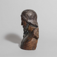 Buste du Christ : profil. © Région Bourgogne-Franche-Comté, Inventaire du patrimoine