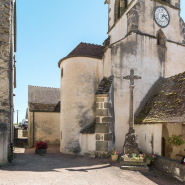 Tourelle d'escalier. © Région Bourgogne-Franche-Comté, Inventaire du patrimoine