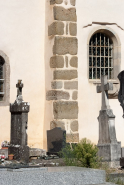 Contrefort de la nef. © Région Bourgogne-Franche-Comté, Inventaire du patrimoine
