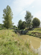 Vue du site d'écluse. © Région Bourgogne-Franche-Comté, Inventaire du patrimoine