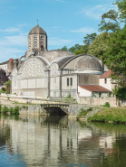 Vue d'ensemble depuis le canal du Nivernais. © Région Bourgogne-Franche-Comté, Inventaire du patrimoine