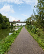 Vue d'ensemble du pont. © Région Bourgogne-Franche-Comté, Inventaire du patrimoine