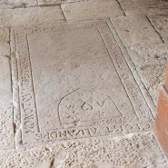 Vue d'ensemble de la dalle 6. © Région Bourgogne-Franche-Comté, Inventaire du patrimoine