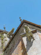 Gargouilles, chapelle droite et choeur. © Région Bourgogne-Franche-Comté, Inventaire du patrimoine