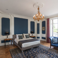 Vue intérieure du grand salon, au rez-de-chaussée. © Région Bourgogne-Franche-Comté, Inventaire du patrimoine