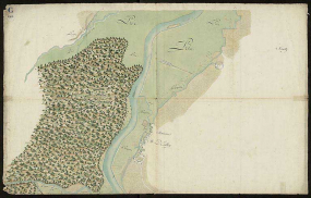 Plan n°3 du cours de la rivière sur les territoire de Heuilley. © CD21/F.PETOT/2020