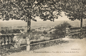 Terrasse en terre-plein © Région Bourgogne-Franche-Comté, Inventaire du patrimoine