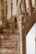 Escalier © Région Bourgogne-Franche-Comté, Inventaire du patrimoine