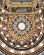 Théâtre peinture monumentale © Région Bourgogne-Franche-Comté, Inventaire du patrimoine