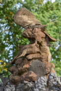 Groupe sculpté © Région Bourgogne-Franche-Comté, Inventaire du patrimoine